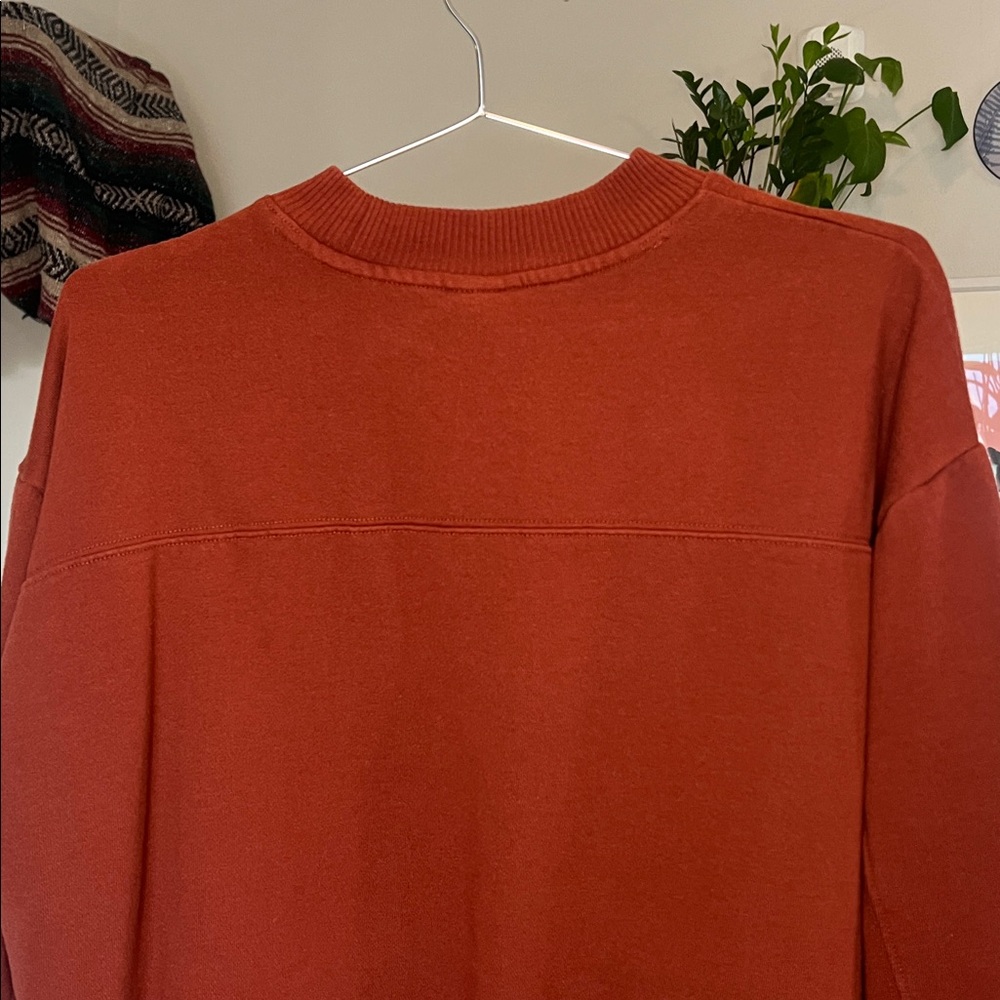 A New Day Women's Rust Crewneck Pullover - Size L - Picture 8 of 11